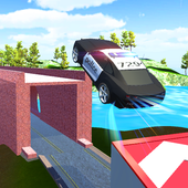 US Police Car Driving Training icon