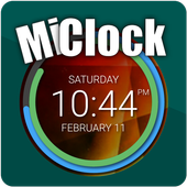 MiClock - Round Clock Widget icon