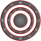Modern Three Clock Widget icon