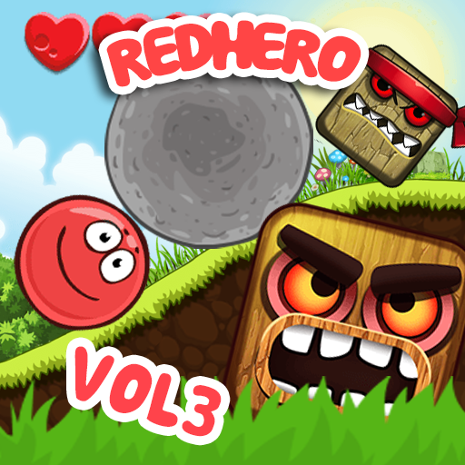 Red Hero 4: Ball Advenrture Vol3 icon
