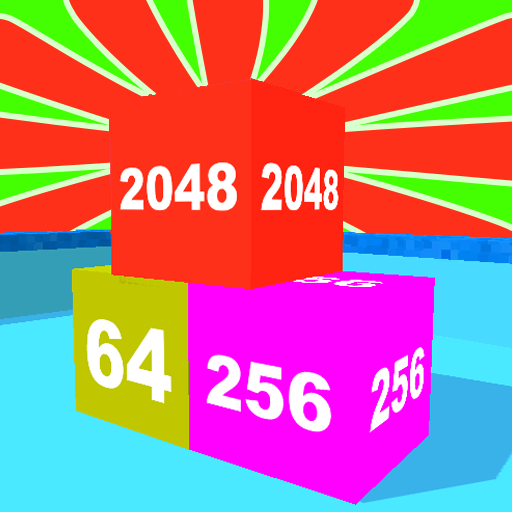 ikon Merging Cube: Chain 3D 2048