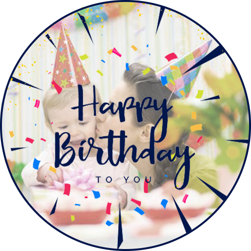 Birthday Background Vector icon