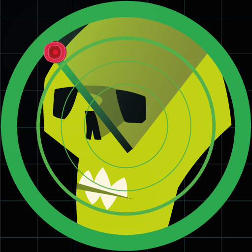 Radar zombie simulator icon