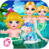 Mermaid Happily Play-Baby icon