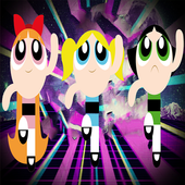 Super Power Girls Z Adventure Puff icon