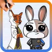 How To Draw Disney Zootopia Characters icon