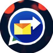 Direct message in whatsapp icon