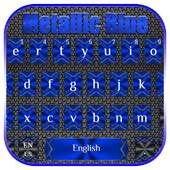 Metallic Blue Keyboard