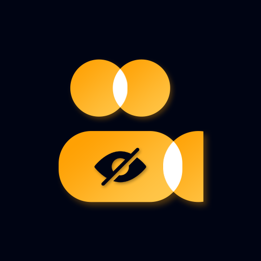 Secret background video record icon