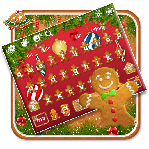 Gingerbread Man Keyboard icon