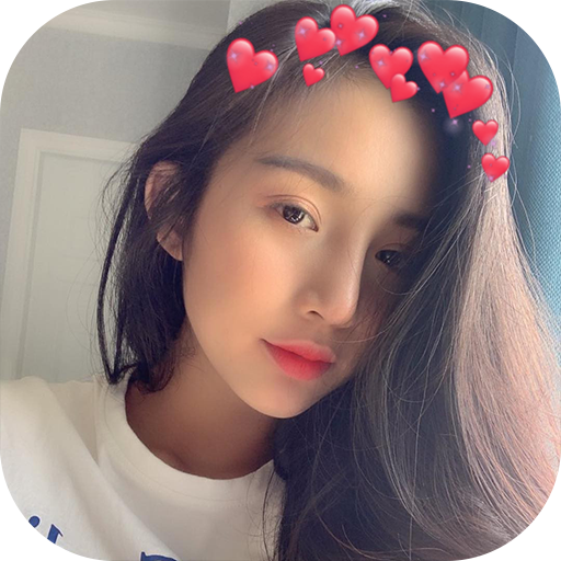 Heart Crown Photo Editor - Cat Face icon