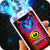 Electric stun gun. Stunner icon