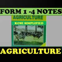 AGRICULTURE NOTES FORM 1- 4 [KCSE STANDARD NOTES] on 9Apps