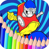 Rangers Colouring Book icon