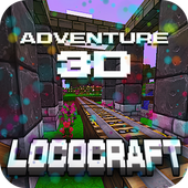 Amazing 3D Loco Craft Building Crafting Games icon