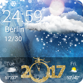 ⛅Weather &amp; Clock🕑 icon