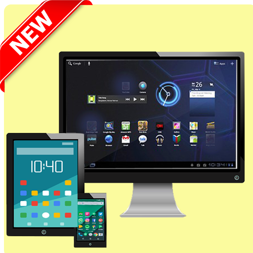 Screen Mirroring to Connect Mobile with TV icon