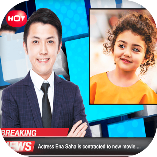 Breaking News Photo Frames : Media Photos icon