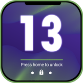 X Lock Screen style IOS13 - Notifications iOS 13 icon