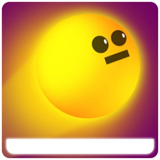 Sfondo bianco di rimbalzo di sfera di fuga icon