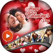 Valentine Day Video Maker 2018 icon
