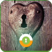 Heart Wall &amp; Lock icon