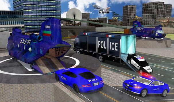 Police Airplane Transport: Ship Driving screenshot 11