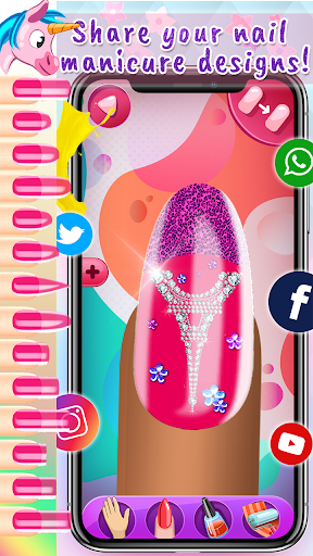 Nail Salon - Design Art Manicure Game screenshot 3