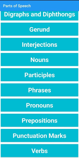 Parts of Speech screenshot 2