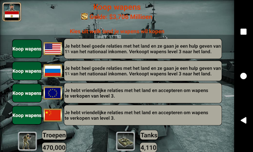 Midden-Oosten Rijk: Strategie screenshot 3