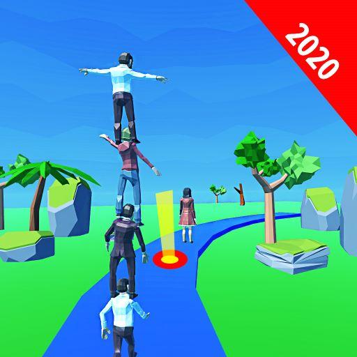 Stacking Human Run -Tangle Tower Game icon