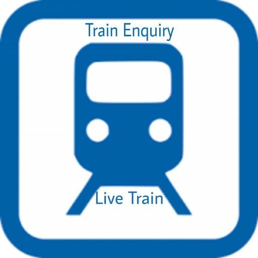 Train Enquiry, Live Train Status,Fare &amp; PNR Status icon