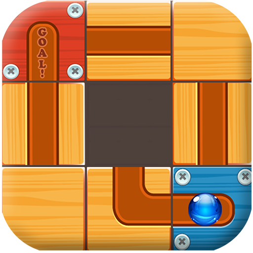 Slide Puzzle Maze - Unblock to Roll the Ball icon