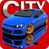 Sport Car Driving in City Simulator 2018