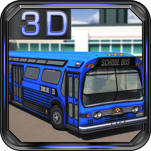 City Airport 3D Bus Parking icon
