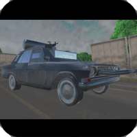 Rusty car agaist zombies 3D