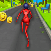 Subway girl 2 Super Hero chibi run Adventure icon