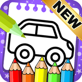 Car Coloring Pages - Car Colouring Games icon
