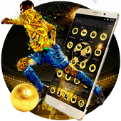 Golden Luxury Football Theme icon