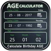 Easy Age Calculator 2018 on 9Apps