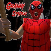 Spider Horror Granny Escape Game - Scary House 3D icon