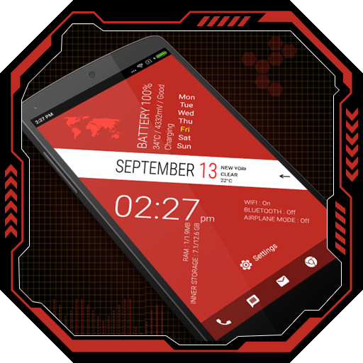 Angle Launcher 2 - App lock icon