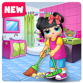 Princess Dolls - Surprise House Cleaning icon