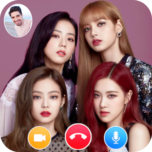 BlackPink Video Call &amp; Chat ☎️ BlackPink Messenger icon