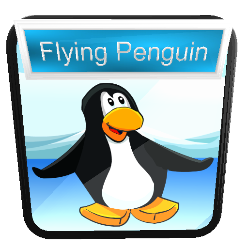 new game flying penguin jumping peguin mini pguin icon