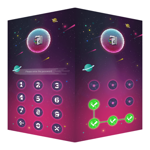 AppLock Theme Planet icon
