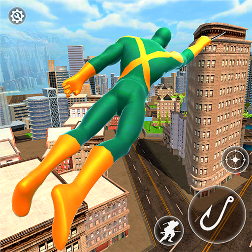 Rope Hero Gangster Crime: Miami City Simulator icon