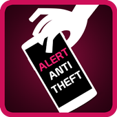 Alarm anti theft icon