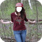 Women Jeans Style Photo Frames icon