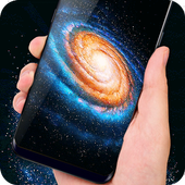 Galaxy Live Wallpaper: New HD Sky Backgrounds icon